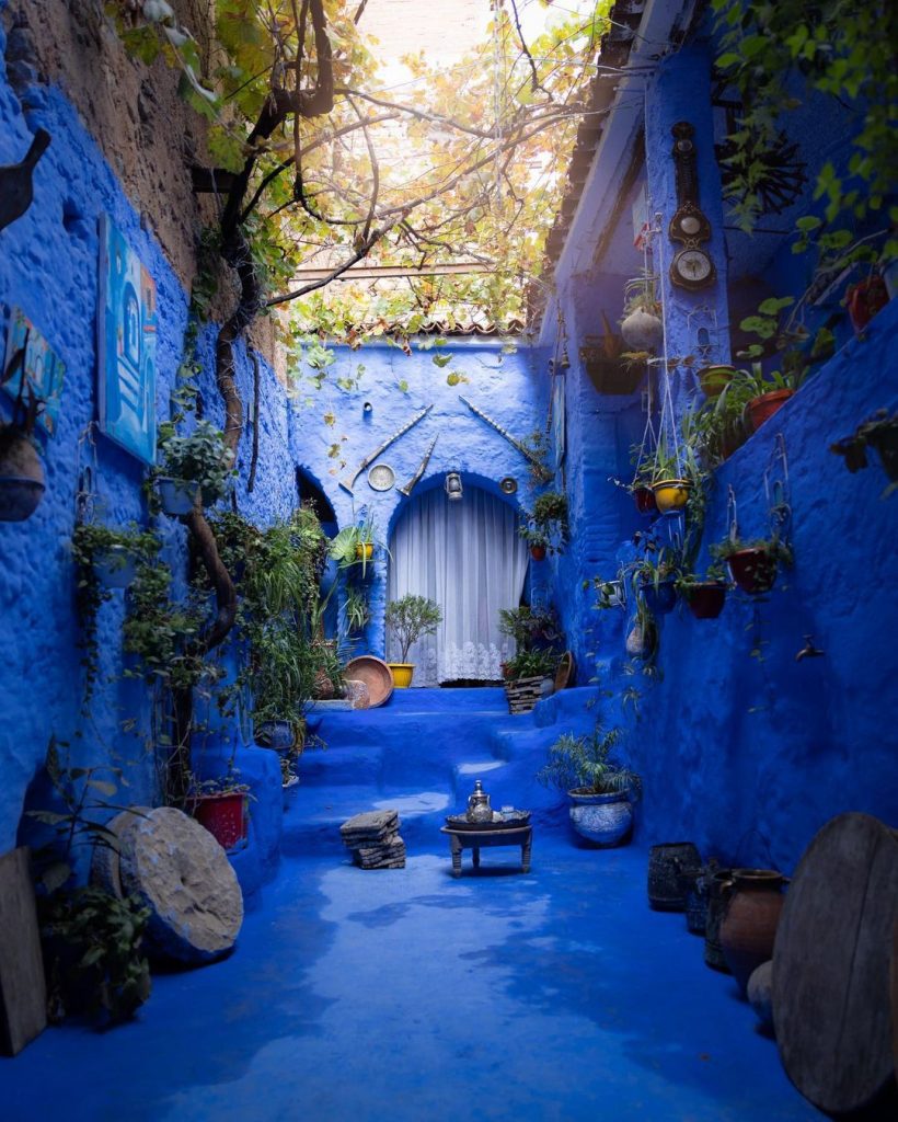 Private set - Top 6 Instagram Spots In Blue City Chefchaouen Morocco​