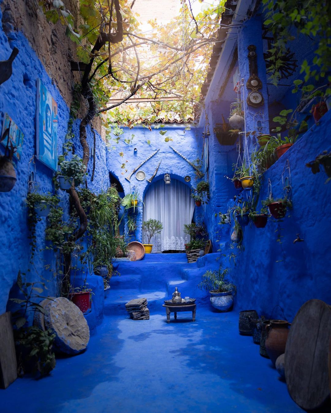 Private set - Top 6 Instagram Spots In Blue City Chefchaouen Morocco​
