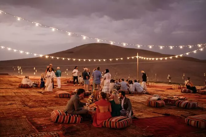 New Year's Eve in Agafay Desert - Desert Dreams Come True