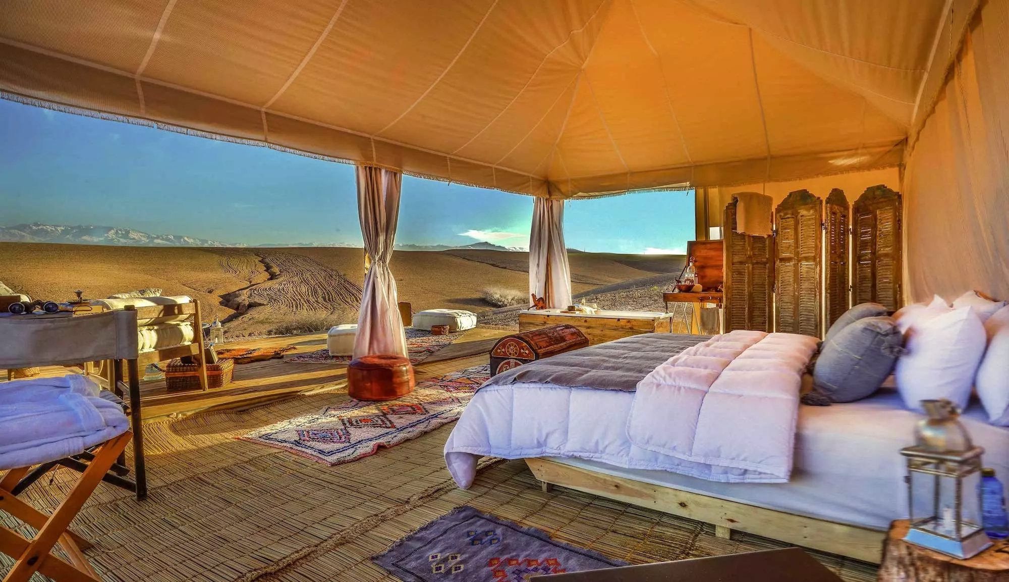Luxury Camps in Agafay Desert: A Serene Retreat Near Marrakech