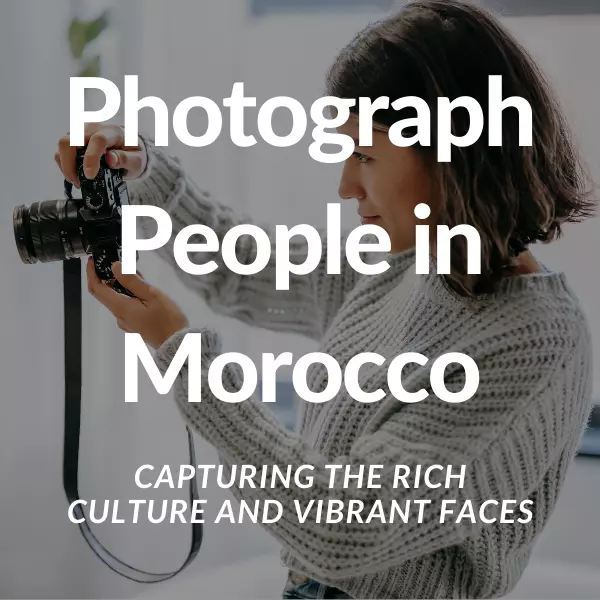 Photograph People in Morocco